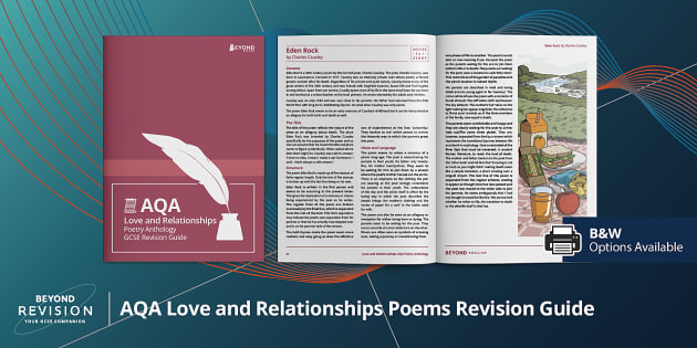 AQA Love and Relationships Poems Revision Guide | Beyond