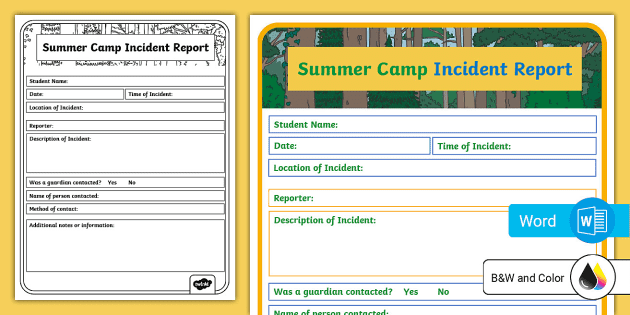 28+ Camp Letter Templates From Parents