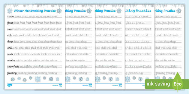 Handwriting practice: Worksheets for kids Tracking Line And