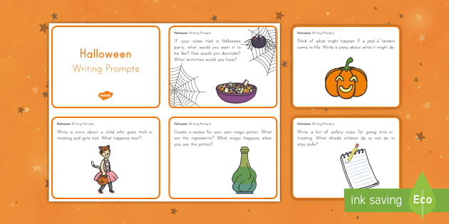 halloween writing prompts for 6th grade