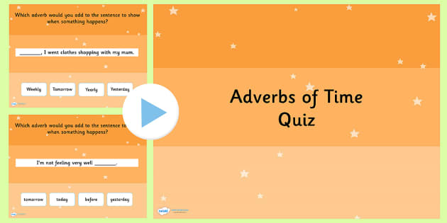 Adverb Of Time Definition Examples And Teaching Wiki