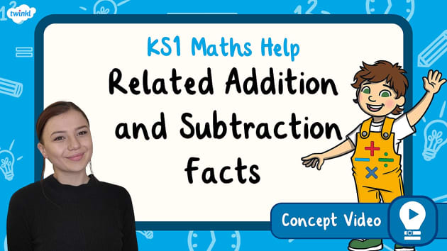 FREE! - 👉 Related Addition and Subtraction Facts within 20 | KS1 Maths ...