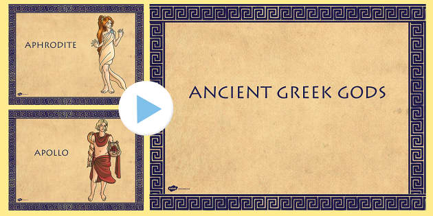 Ancient Greek Gods Picture PowerPoint.
