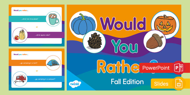 WOULD YOU RATHER SPINNER: Free Morning Meeting Activity