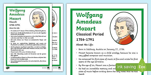 Wolfgang Amadeus Mozart Facts for Kids