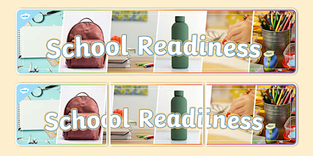 School Readiness Photo Display Banner (profesor hizo)