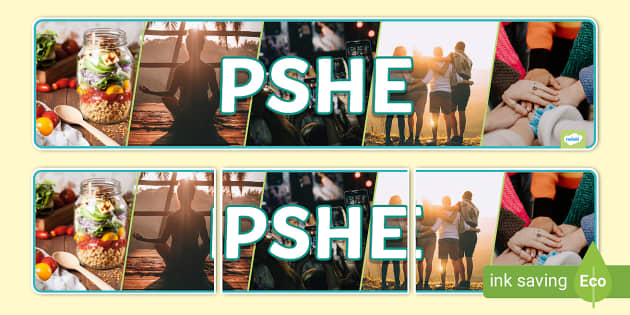 PSHE Photo Display Banner (teacher made) - Twinkl