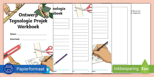 Ontwerp Tegnologie Projek Werkboek Teacher Made Twinkl