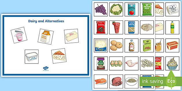 Food Group Sorting Activity (teacher made) - Twinkl