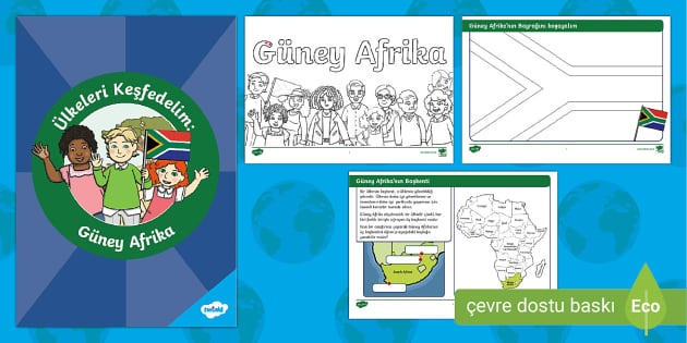 Ülkeleri Keşfedelim: Güney Afrika | Aktivite Kitapçığı