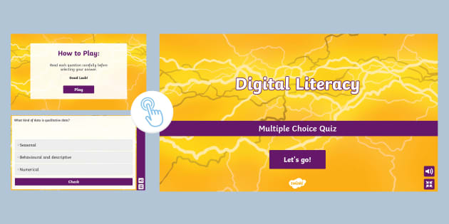 Digital Literacy Quiz (teacher Made) - Twinkl