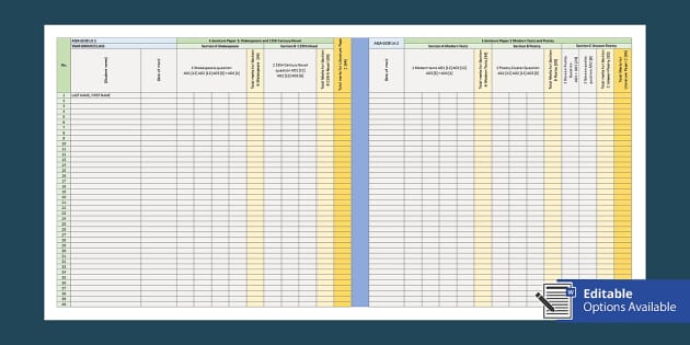 iGCSE Coursework Tracking