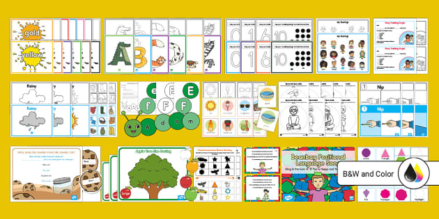 Early childhood education sales materials free