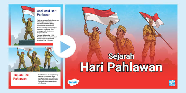 Powerpoint Sejarah Hari Pahlawan (Hecho Por Educadores)