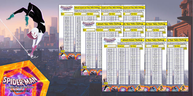 Spider-Man™: Ultimate Multiplication & Division Challenge