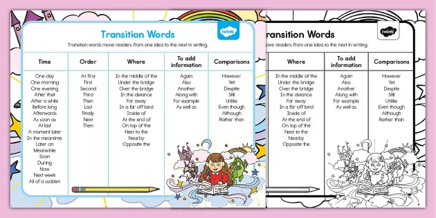 Transition Words You Need to Know to Master English Writing - ESLBUZZ