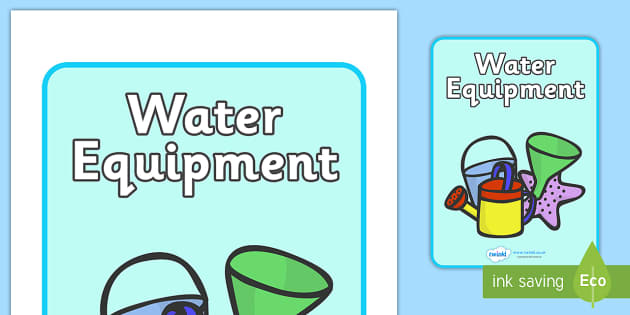 FREE! - 👉 Water Equipment Label (teacher made) - Twinkl