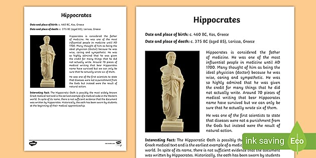 Resources :: Hippocrates, (sculpture)