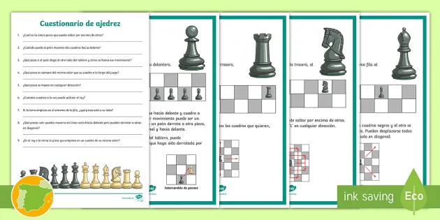 El ajedrez interactive worksheet