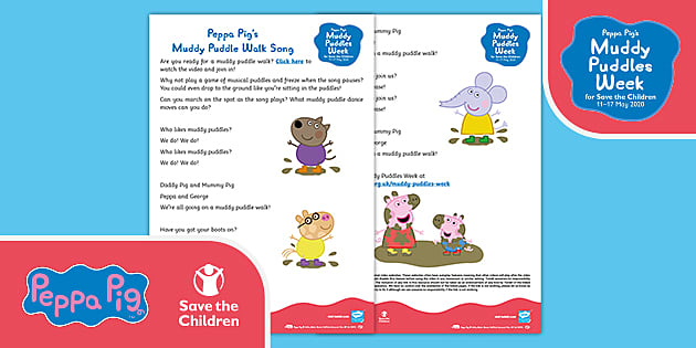 Peppa Pig Songs | Parents Home Teaching Activity - Twinkl