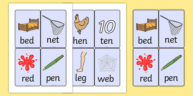 FREE CVC Word Cards E teacher Made Twinkl