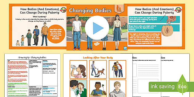 PSHE and Citizenship UKS2 Growing Up Lesson 1: Changing Bodies Lesson Pack