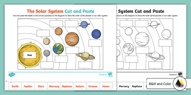 solar system activities for teaching