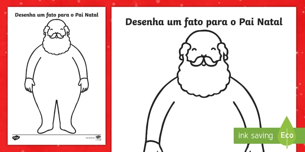 Pintar os nº do pai natal