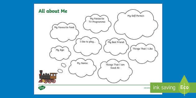 All About Me Activities 7