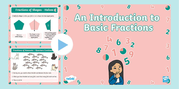 An Introduction To Basic Fractions - Twinkl