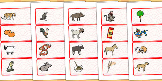 Australia Chinese New Year Editable Labels - Editable Label