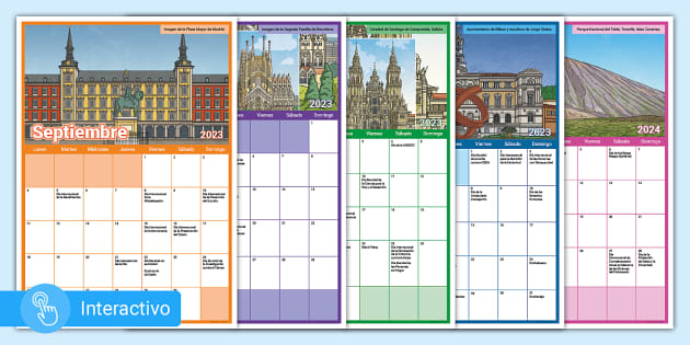 Calendrier GEO 2024 personnalisable