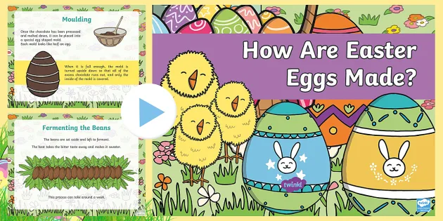 How is an Easter Egg Made? PowerPoint (teacher made)