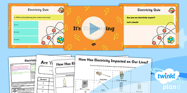 Science: Electricity: It's Electrifying Year 6 Lesson Pack 1