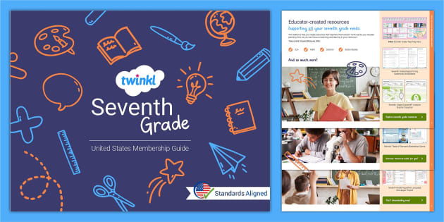 FREE Seventh Grade Membership Guide (teacher made) - Twinkl
