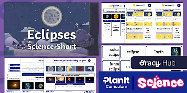 Oracy in Science: Earth and Space: Eclipses: Year 5