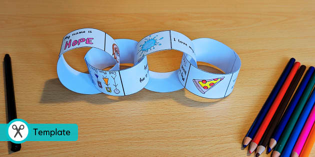 Paper Chain Rainbow  Twinkl Crafts (Teacher-Made) - Twinkl