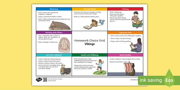 woodlands homework vikings