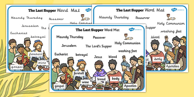 the-last-supper-word-mat-christianity-religion-easter-words