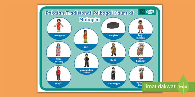Pakaian Traditional Malaysia