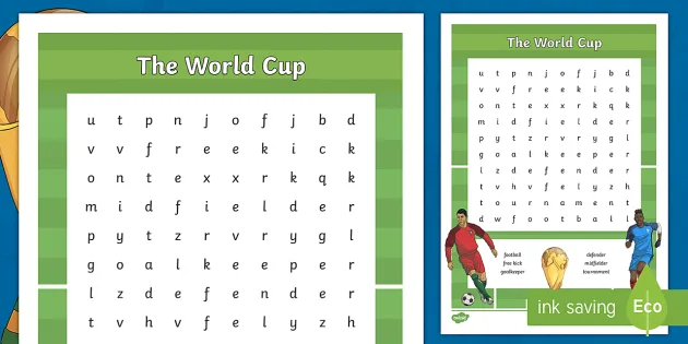 football team word search ks2 teaching resources