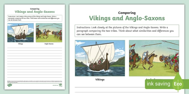 viking and anglo saxon homework