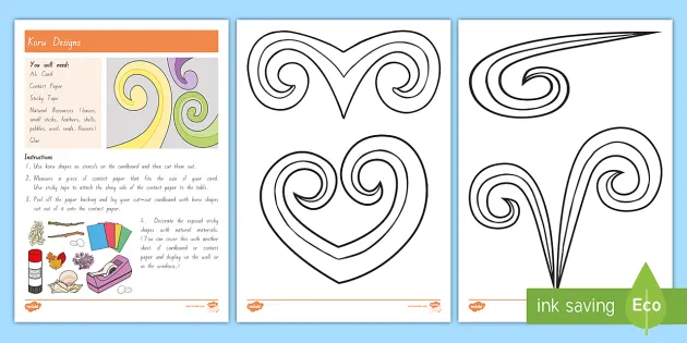 Koru Patterns - Drawing Māori Designs (teacher made)