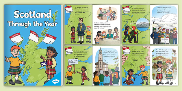 Scotland Through the Year eBook (teacher made) - Twinkl