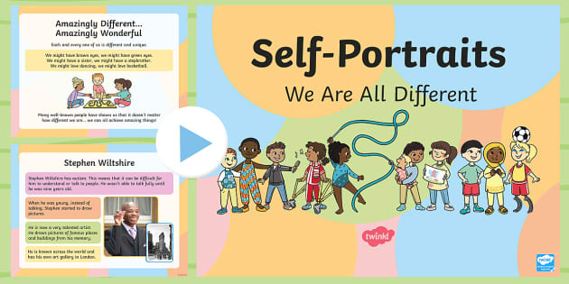 We Are All Different: Inspirational People PowerPoint