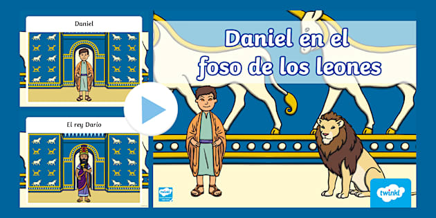 Película De Daniel En El Foso De Los Leones PowerPoint: Daniel en el foso de los leones - Twinkl