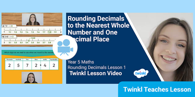 👉 Year 5 (Ages 9-11) Rounding Decimals: Video Lesson 1