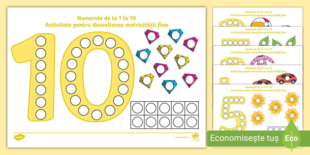 numerele de la 1 la 10 in romana cantec