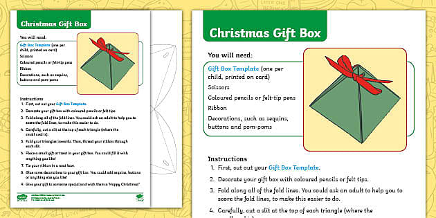 How to Make an Origami Gift Box | Craft Instructions