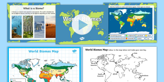 Map Of The World Sheet (Teacher-Made) - Twinkl
